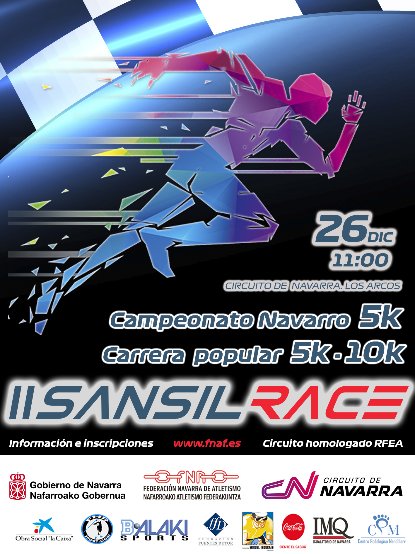 Campeonato Navarro de 5 km - II Sansilrace